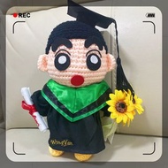 蠟筆小新畢業公仔