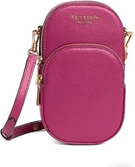 Kate Spade North South Morgan Saffiano phone Crossbody bag, Plum