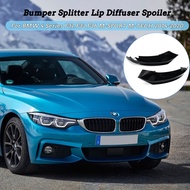 For BMW F32 F33 F36 4 Series Front Bumper Diffuser Side Parts Splitter Angle 2014 - 2020 M-Sport M-T