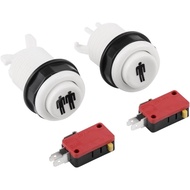 Button, 1P 2P Player Push Button DIY Kit Game Parts for Joystick GamesArcade Video Games