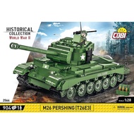 [SG STOCK] COBI WW2 US ARMY PERSHING TANK BRICKS 2564 (LEGO COMPATIBLE)