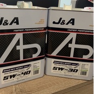 Free Shipping Japan🇯🇵J & A RACING OIL 0W20 5W30 5W40 5W50 (RRS) Fully Synthetic Ester Motor OIL Micr