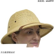 男女通用夏季馬術帽賽馬帽越南頭盔帽子安全帽防曬戶外遮陽草帽