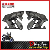แฟริ่ง ซ้าย-ขวา M-SLAZ เคฟล่า D-Kevlar Duke Shop YAMAHA M-SLAZ ( ราคา 2 ชิ้น ข้างซ้ายและขวา ) พาร์ทแ