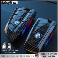BMW Carbon Fiber Car Key Cover Full Covered Protect BMW F10 F30 Key Case Key Cover BMW Blade Key Cov