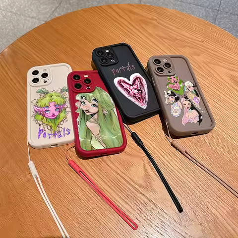 Singer Melanie Martinez P-Portals Phone Case for IPhone 16 15 14 13 12 11 Pro Max XR XS X 7 8 Plus B