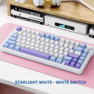 Bàn Phím Cơ Bluetooth Không Dây Attack Shark X85 - Bàn Phím Gaming Led RGB Hotswap 3 Mode Kết Nối
