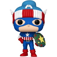 [Super Cute Marketing] FUNKO POP 1438 Marvel Festival Captain America Christmas FN80032