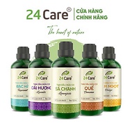 Tinh dầu nguyên chất Bạc Hà 24Care/ Sả chanh/ Quế/ Oải hương/ Bưởi/ Cam/ Hoa Lài/ Quýt/ Tràm Huế/ Ho