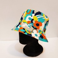 花花樂園雙面漁夫帽 漁夫帽 遮陽帽 日本設計布 生日禮物