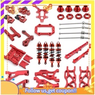 【W】Suspension Arm  for  1/7 Infraction Limitless Felony 6S Accessories Metal Upgrade Parts Kit ,Red