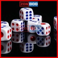 DICE 4pcs / Game Playing Dice / DADU ( 1PACK )