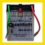 ✗ ▪ Quantum Motorcycle Battery QM2.5A-3C-2