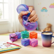 Needoh Nice Cube Squishy Squeeze Toy, Anxiety & Stress Relief Tool for Kids & Adults Needoh Nice Cub