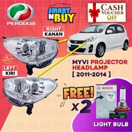 Perodua Myvi Headlamp Original Lampu Depan Myvi Lampu Besar Projector Head Lamp 2011 - 2014