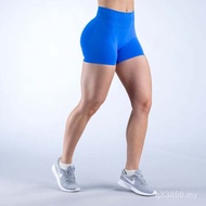 For Cross-Border DFYNE Flat Ready Stock Fitness Skinny Shorts Hip-Lifting Pants Seamless Breathable 