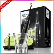In Stock PHILIPS Sonic Electric Toothbrush for Adult Vibration Diamond Series with Charging Travel Black HX9352/62