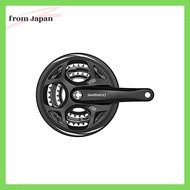 Shimano (SHIMANO) Front Chainwheel (MTB) FC-M311 Black 48-38-28T 170mm with Guard, compatible with B