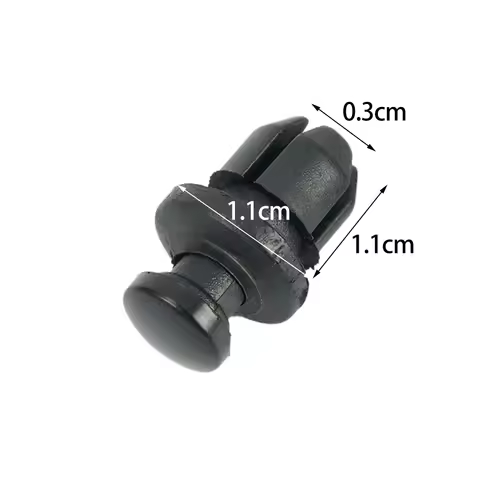 20pcs Fairing Nylon Black Clips For Blackbird CBR1100 For Pan-European ST1300 Nylon 2x1.1cm Car Inte