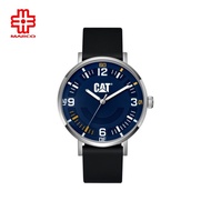 Caterpillar ELLIPSE NQ-140-21-632 Blue Dal Black Silicone Strap Analog Men Watch
