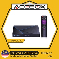 new H96 Max V56 TV box 4GB+64GB Android 12.0RK3566 Smart TV Android box DDR4 1000M/LAN mini TV box M