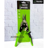 TEKIRO Gunting Hollow 10 Inch Baja Ringan Gunting Seng Aviation Snips