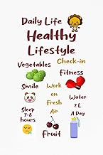 Daily Life Healthy Lifestyle: 24 weeks Daily Food and Fitness record in few minutes