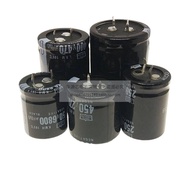 450V Straight 1pcs/lot Horn Plug Electrolytic Capacitor 250V 400V150 220 270 330UF 470UF 390 560 680