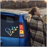 Fashion Letter Decor Car Decal Car Sticker Alphabet Vehicle Window Decor