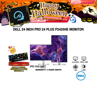 [ผ่อน 0% 10 ด.]DELL 24 INCH PRO 24 PLUS P2425HE MONITOR (IPS FHD/100Hz) /ประกัน 3 Years Onsite