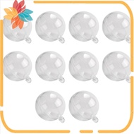 New Transparent Openable Plastic  Ball Transparent Bauble Decoration Gift Box 3CM