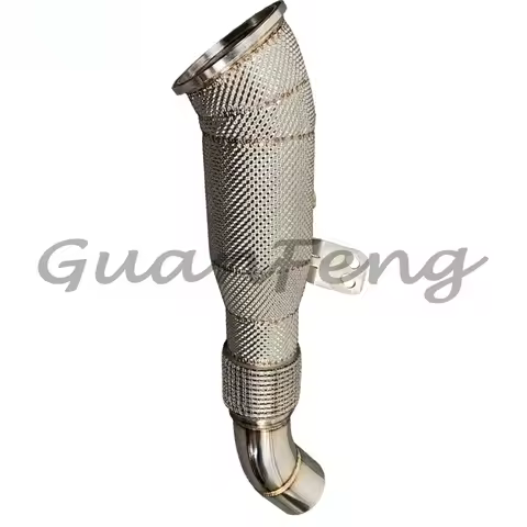 Stainless Steel Exhaust Downpipe For B58 G30 540I F30 340i F32 440i Euro 5 200cell