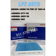 AIR COND CABIN FILTER HONDA JAZZ/HONDA CITY/HONDA CRZ CODE :80292-TG0-W02 OEM NO :CF 1555-B (FACE MA