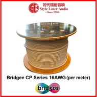 Bridgee CP Series 16AWG x 2 High Quality OFC Speaker Cable Loose (per meter)