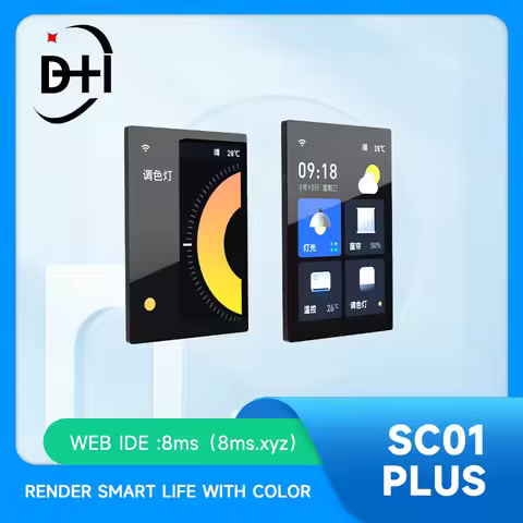 1PCS ESP32 Development Board - WT32-SC01 PLUS With 3.5 inch 320X480 Capacitive Multi-Touch LCD Scree