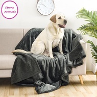 STRO Luxury Shaggy Blankets Winter Warm Cosy Home Romantic Couple Waterproof Blanket Thiened Large S