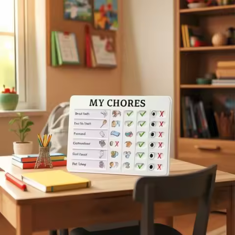 Self-discipline Check-in Device Self-discipline Check-in Note Growth Plan Task Sheet Replaceable Pla