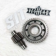 เฟืองท้าย SIT Racing สำหรับ Vespa 125 150 300 cc. Lambretta X300 V200 ลดอัตราทดเฟืองท้าย ได้ปลายไหลๆ