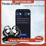 3-in-1 AI Translator Earbuds Real-Time Translation Device HiFi Sound Translation Earphones Suitable 