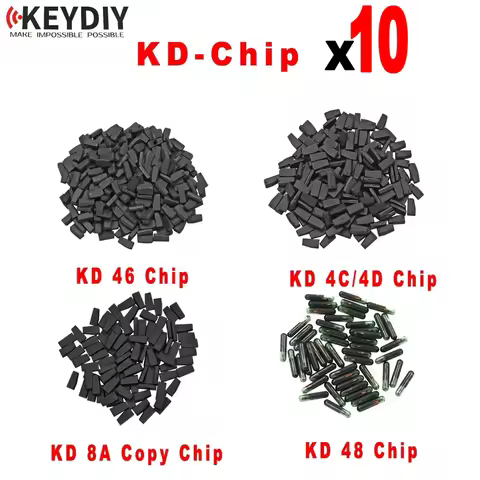 KEYDIY 10/Lot KD4D KD46 KD48 KD 8A H ID4C ID4D ID46 4C 4D G ID48 Copy Chip for KD-X2 KD X2 Key Progr