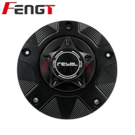 ฝาครอบถังเชื้อเพลิงแบบปรับแต่งได้สำหรับฮอนด้า Rebel CM500 CM300 CMX อุปกรณ์เสริมสำหรับรถจักรยานยนต์