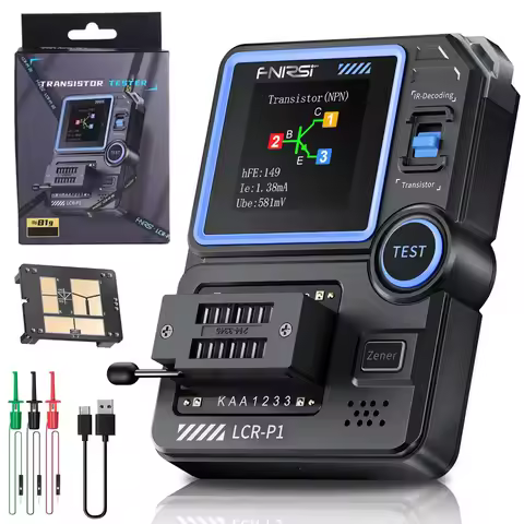 Mosfet Transistor Capacitor Tester, SMD Electronic Component Tester, Diode Triode Zener Diode Resist