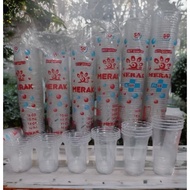 ECR2 plastic cups "meak/merak plus" 10, 12, 14, 16 oz 4.5 grams, 18 & 22n oz 7 grams. flat cups sold