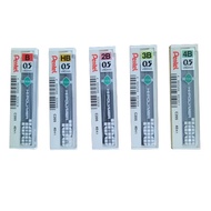 Pentel Refill Lead Hi-Polymer 0.5mm (B/HB/2B/3B/4B)
