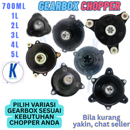 sparepart Gear box Mesin Chopper Blender Kapsul Quatre 700ml - 5 Liter