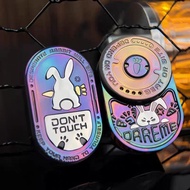 Lepai MIX Grumpy Rabbit Rhythm Push Brand Stainless Steel Mechanical Ratchet EDC Decompression Toy T