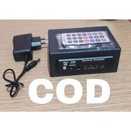 TTBDG ampli mini bluetooth usb fm power amplifier 12 volt plus adaptor pam8610 / power amplifier rad