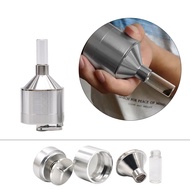 Heavy Duty Kitchen Spice Mill Grinder 4 Layer 56mm Aluminum Crusher with Sifting Screen and Secure M