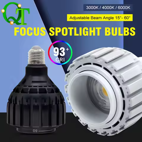 12w/24w LED Spotlight 3000k 4000k 6000k Restaurant Mural Indoor Aisle Spotlight Adjustable Light Spe