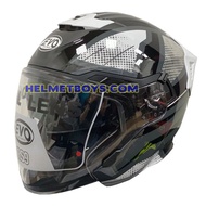 A4 SG SELLER 🇸🇬 PSB APPROVED EVO RS9 Matrix White Helmet